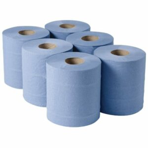 MAJESTIC BLUE CENTREFEED ROLLS