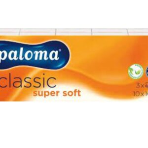 PALOMA 10PK POCKET TISSUES 3 PLY