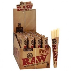 RAW CIG CONE 6 PER PACK
