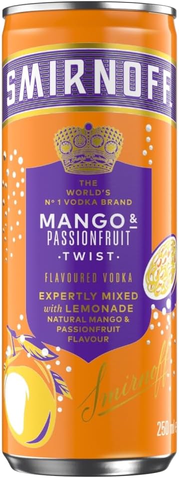 SMIRNOFF MANGO PASSIONFRUIT&LEMONADE