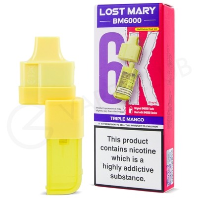 LOST MARY BM6000 TRIPLE MANGO