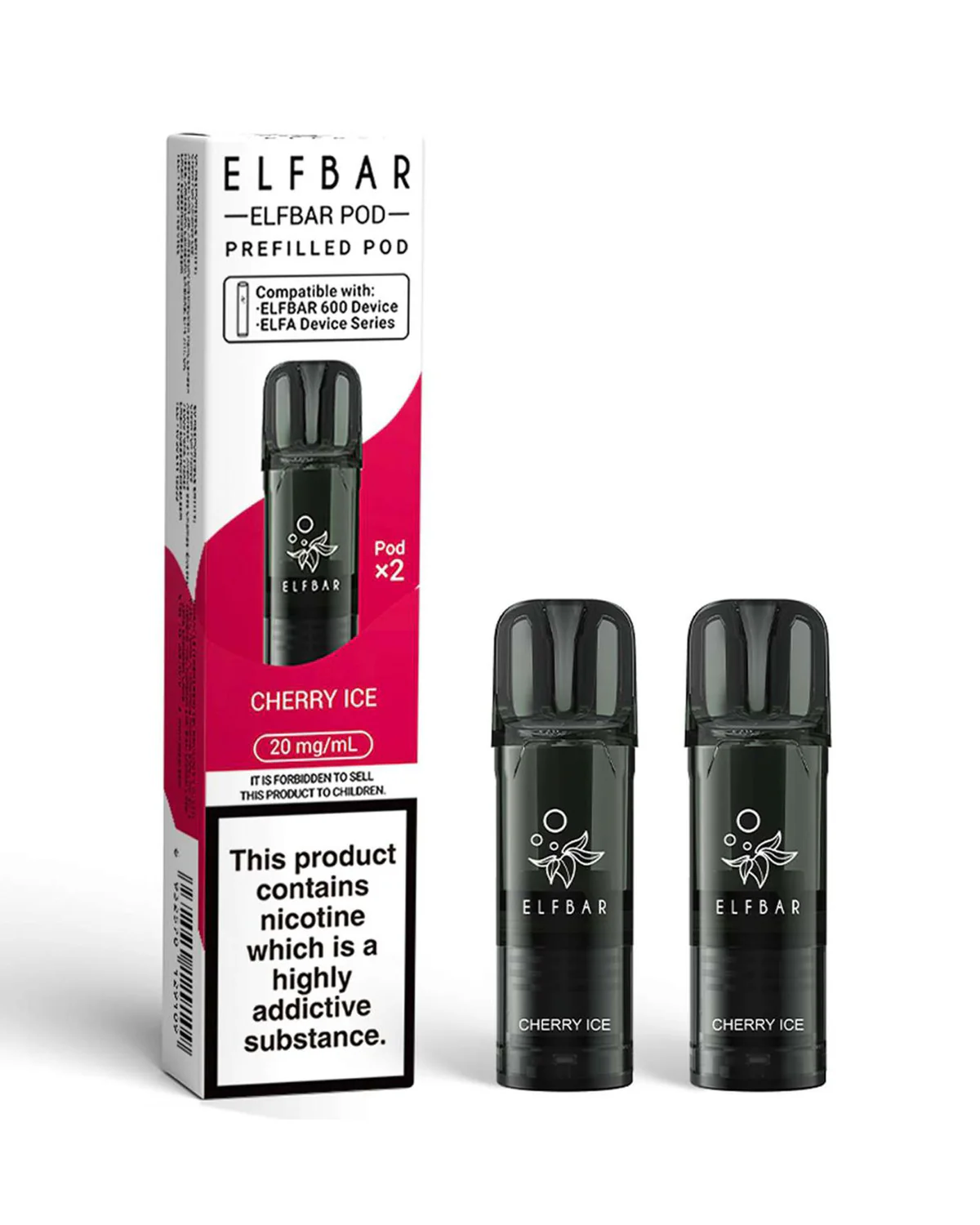 ELFBAR 600 POD KIT CHERRY ICE