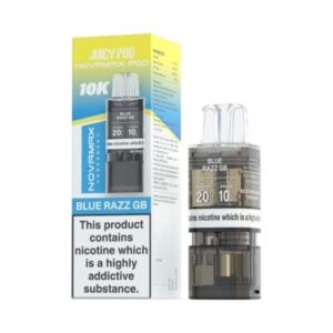 JUICY POD 10K BLUE RAZZ GB
