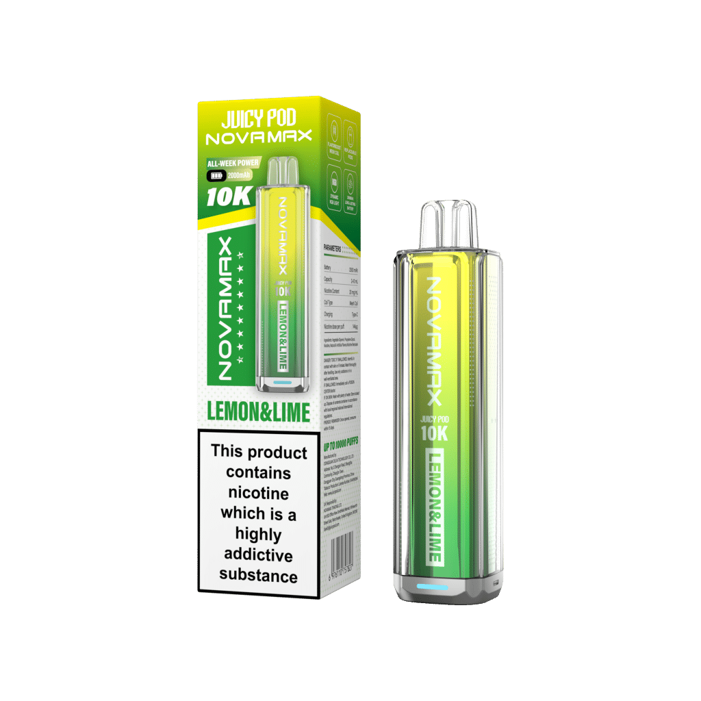 JUICY POD 10K LEMON & LIME