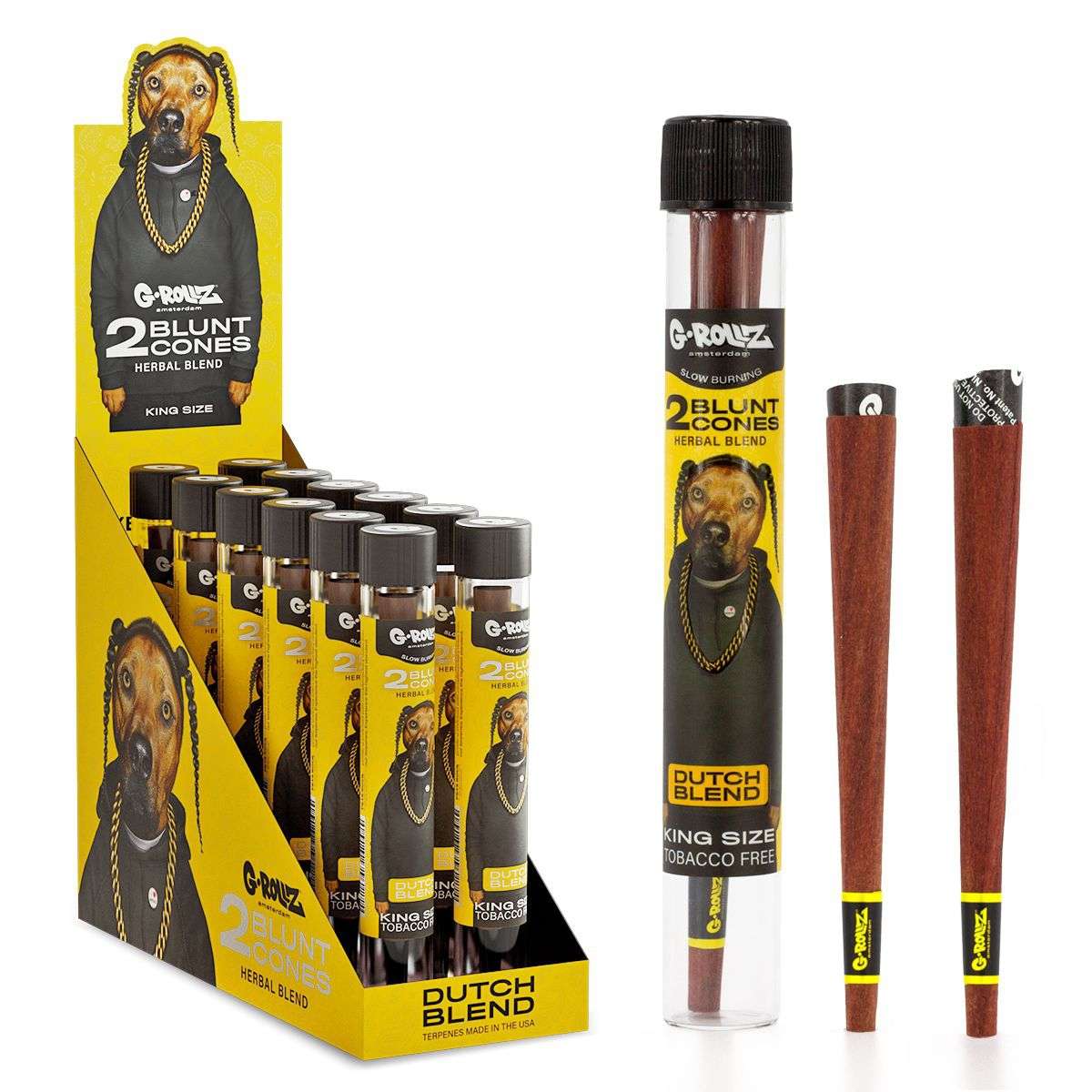 G ROLLZ THE DOG CONES DUTCH BLEND BLUNTS
