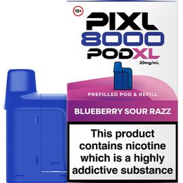 PIXL 8K POD KIT BLUEBERRY SOUR RAZZ
