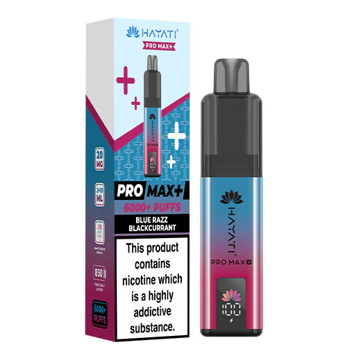 HAYATI PRO MAX 6K PODS BLUE RAZZ BLACKCURRENT