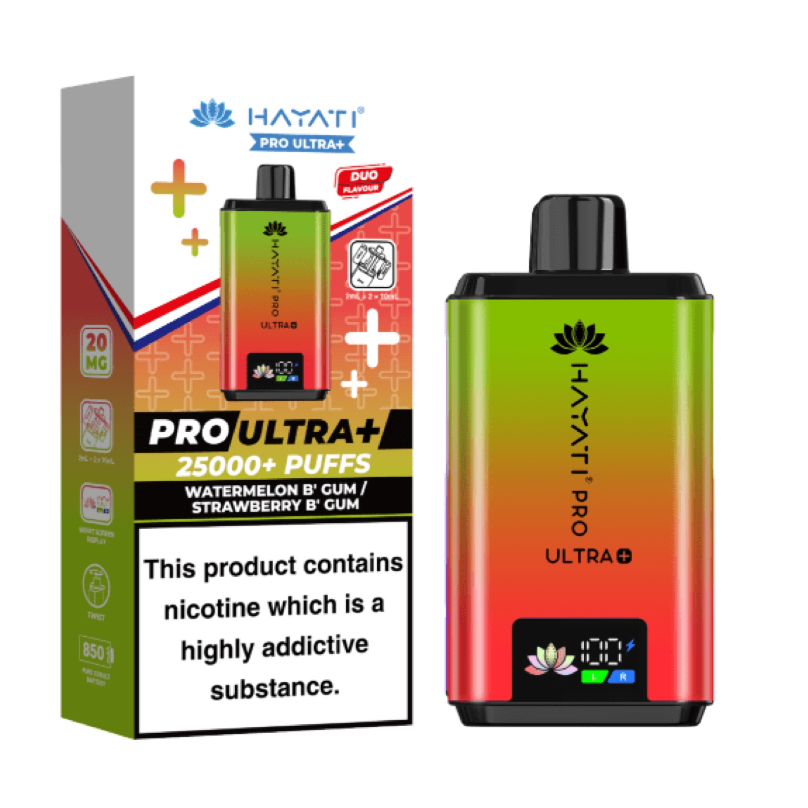 HAYATI PRO ULTRA PLUS 25K POD KIT WAT.BU/ ST.BUB