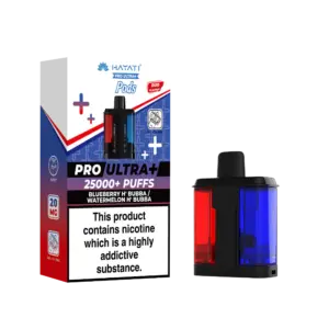 HAYATI PRO ULTRA PLUS 25K PODBLUE HUBBA BUBBA / WATERMELON HUBBA BUBBA