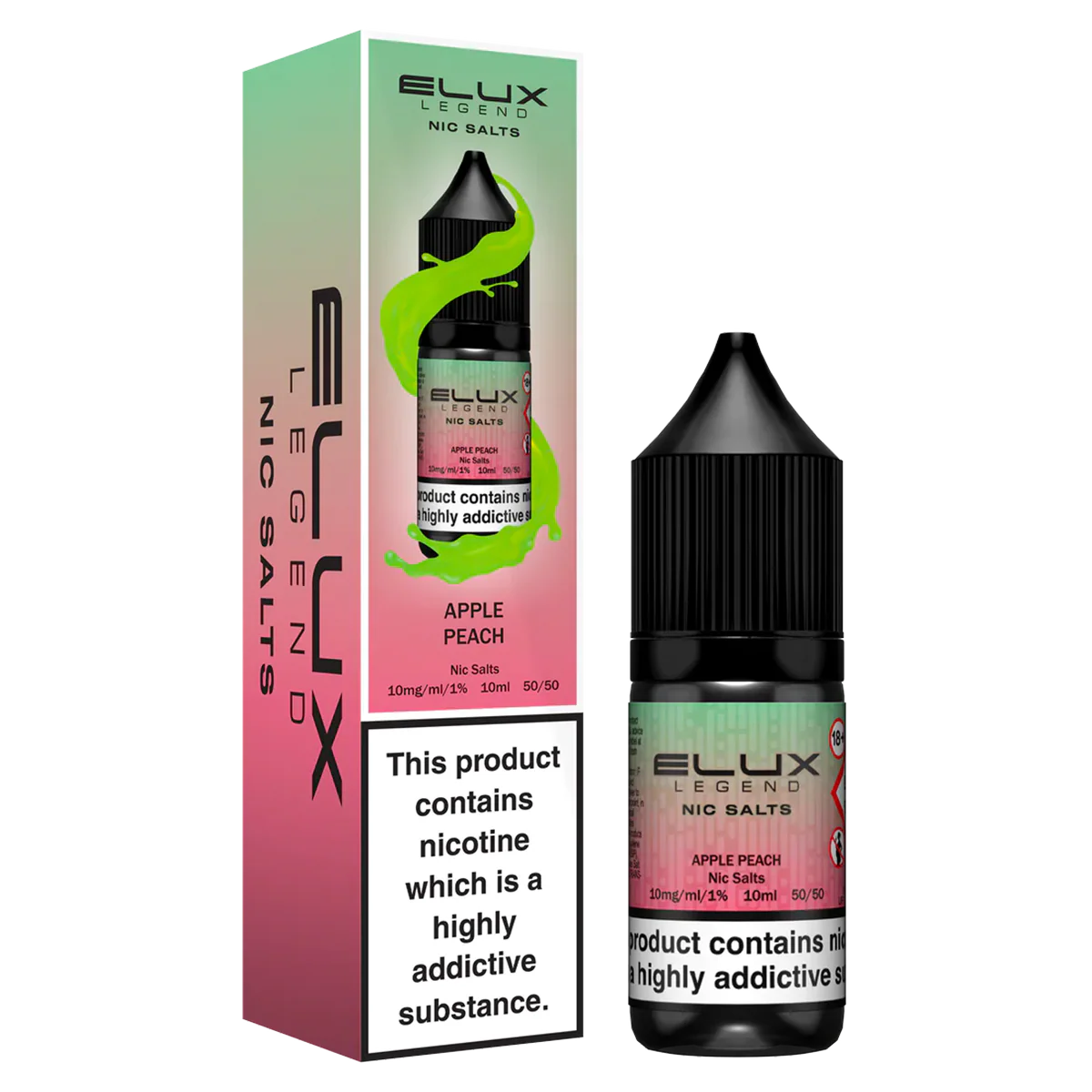 ELUX NIC SALTS 20MG APPLE PEACH