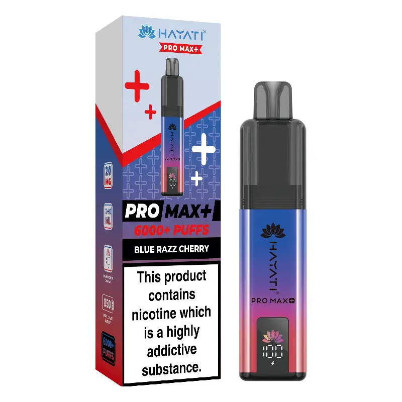 Hayati Pro Max Plus 6K Pods Blue Razz Cherry 1X5