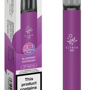 ELFBAR 600 KIT BLUEBERRY RASPBERRY 1X10