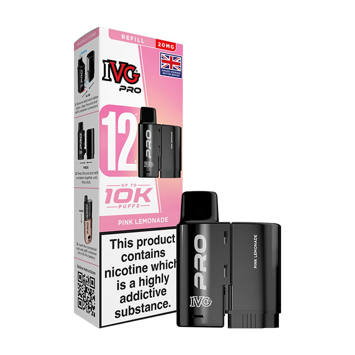 IVG PRO 10K KIT PINK LEMONADE