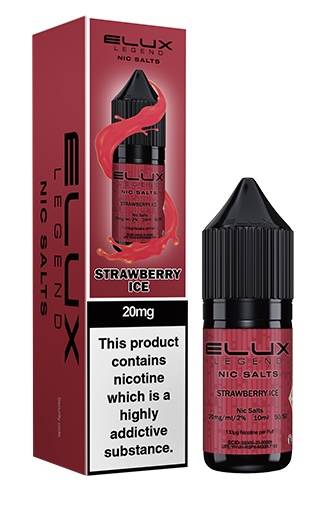 ELUX NIC SALTS 10MG STRAWBERRY ICE