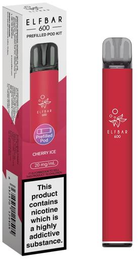 Elfbar 600 Pod Cherry Ice 1X10