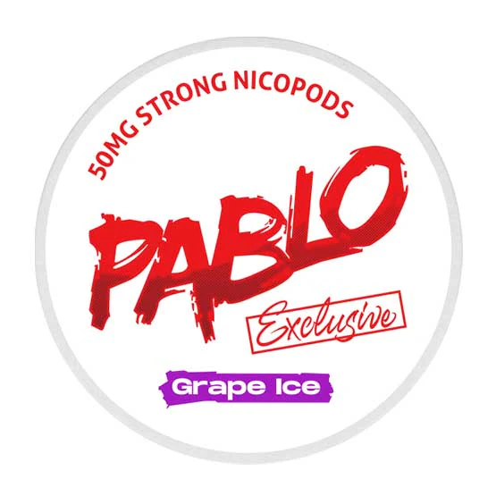 Pablo 50Mg Grape Ice 12G 1X10