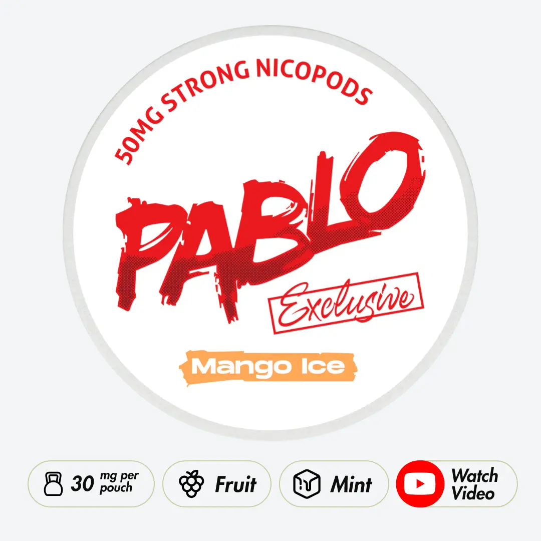 Pablo 50Mg Mango Ice 1X10