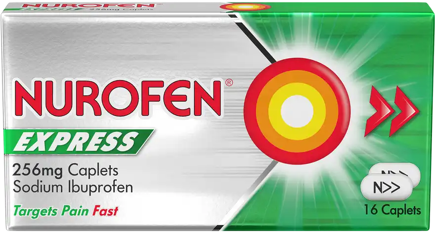 Nurofen Express 256Mg Caplets 1X6