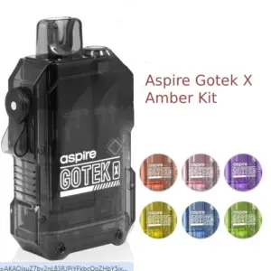Aspire Gotek X 650Mah Kit Amber 1X1
