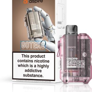 Aspire Gotek X 650Mah Kit Pink 1X1