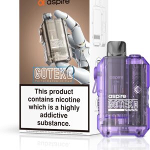 Aspire Gotek X 650Mah Kit Violet 1X1