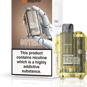 Aspire Gotek X 650Mah Kit Yellow 1X1