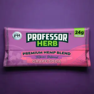 Professor Herb Premium Hemp Blend Grape Soda 5X10PK