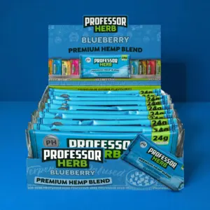 Professor Herb Premium Hemp Blend Blueberry 5X10PK