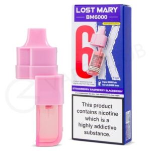 Lost Mary Bm6K Pod Strawberry Rasp Blackberry 1X5