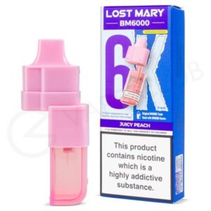 Lost Mary Bm6K Pod Juicy Peach 1X5