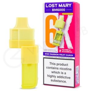 Lost Mary Bm6K Pod Kiwi Passionfruit Guava 1X5