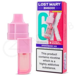 Lost Mary Bm6K Pods Strawberry Ice 1X5