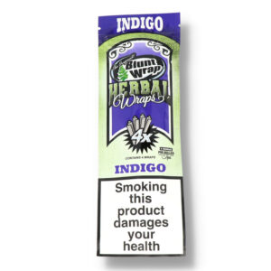 Blunt Wrap Herbal Wraps Indigo Tips 15X4