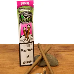 Blunt Wrap Herbal Wraps Pink Tips 15X4