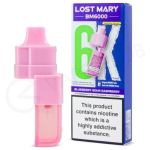 Lost Mary Bm6K Pods Blueberry Sour Raspberry 1X5