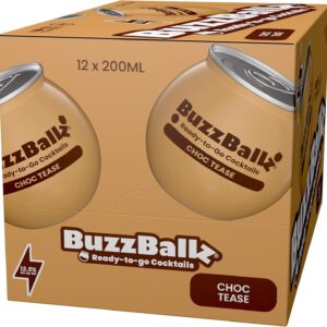 Buzz Ball Choc Tease 12X200ML
