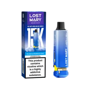 Lost Mary 15K Pods Blueberry Raspberry Gami 1X5