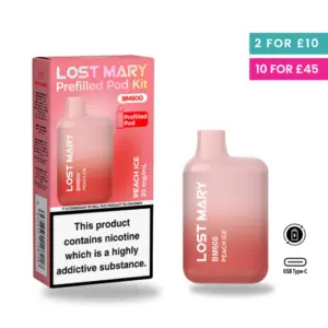 Lost Mary Bm600 Kit Peach Ice 1X5