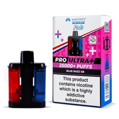 HAYATI PRO ULTRA PLUS 25K PODS BLUE RAZZ GB