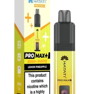 Hayati Pro Max 6K Pods Lemon Pineapple 1X5