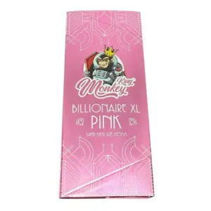 Mk Rolling Papers+Tips Billionaire Pink Ks 10X24PK