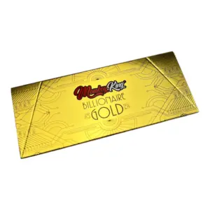 Mk Rolling Papers+Tips Billionaire Gold Ks 10X24PK