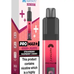 Hayati Pro Max Plus 6K Kit Straw Rasp Cherry 1X5