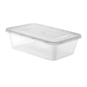 650Cc Microwave Containers&Lids 12Pk 1X1