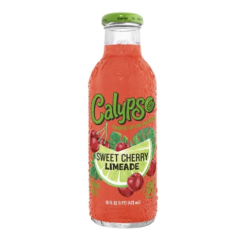 Calypso Sweet Cherry Limeade 16Oz (473ML) - 12CT