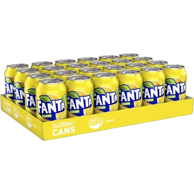 Fanta Lemon Can Eu 24X330ML