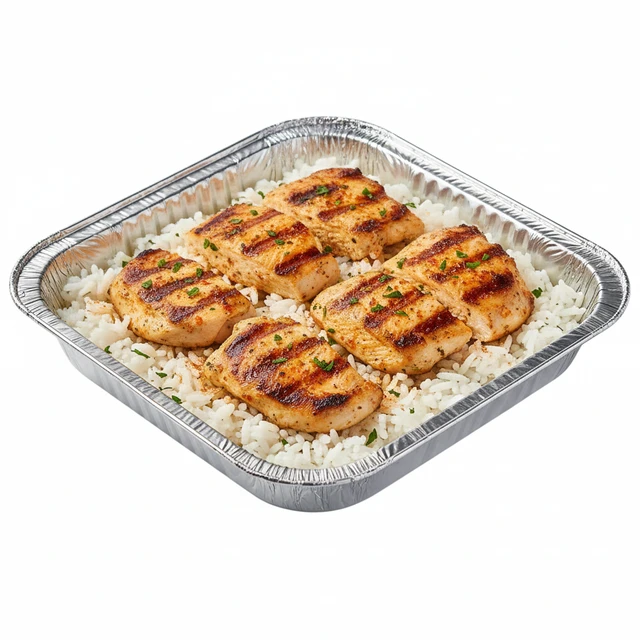 Foil Container Only 9X9X1.5X200PCS