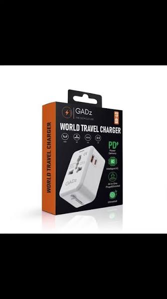 Gadz-Wl World Travel Charger 1X1