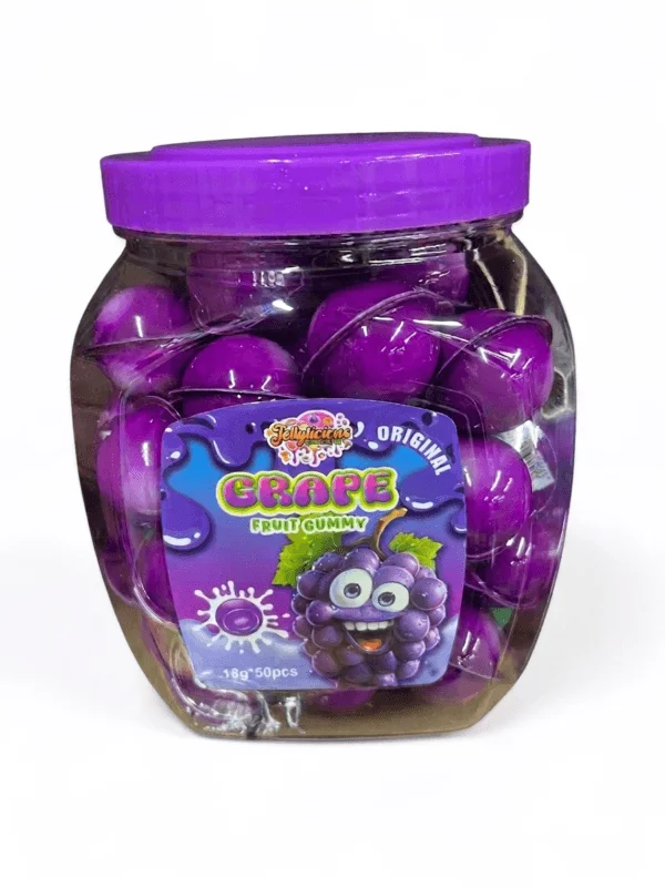 Jellylicious Gummy Grape Fruit 18GX50
