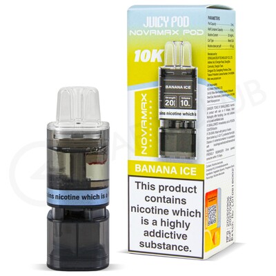 Juicy Pod 10K Kit Banana Ice 1X5